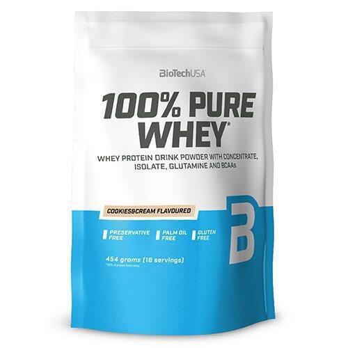 100% Ren Valleproteinpulver Cookies & Cream 454 Gram