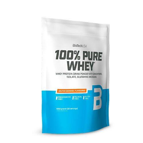 100% Ren Valleproteinpulver Salted Caramel 454 Gram
