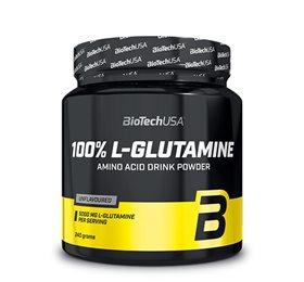 100% L-Glutamin 240 G - Optimal til træning og restitution